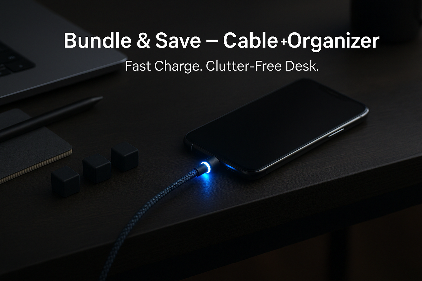 Bundle (Cable + 6pcs Organizer Clip)